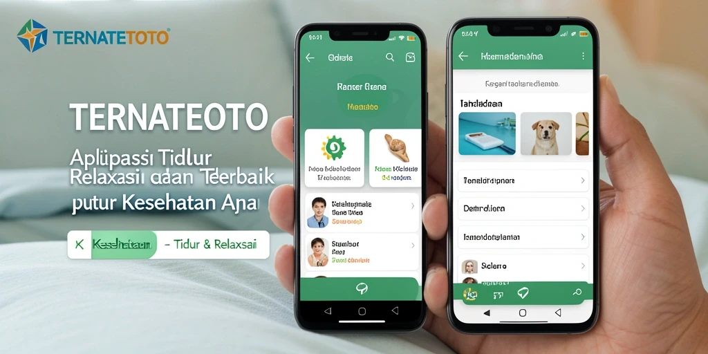 Antarmuka pengguna TERNATETOTO yang sederhana dan fungsional untuk relaksasi.