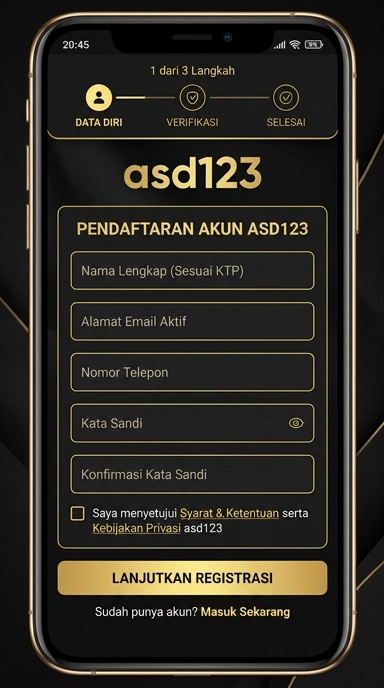 Panduan Mendaftar Akun Baru asd123 untuk Pengguna Android